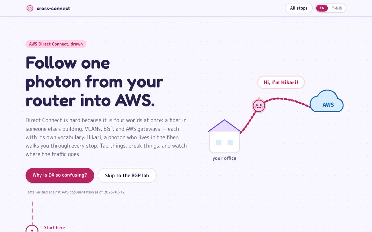 The cross-connect site